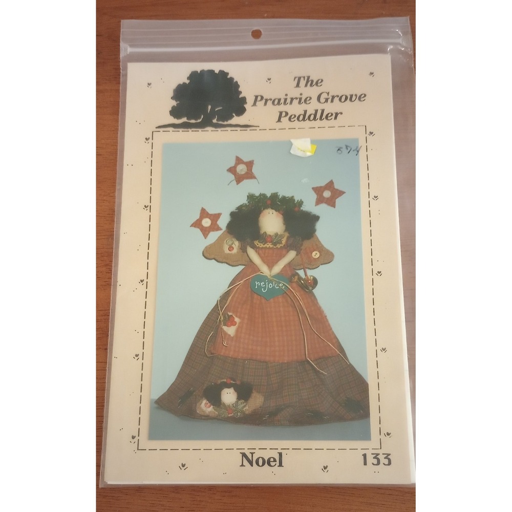 Prairie Grove Peddler Noel Christmas Angel Sewing Pattern 133 Cheryl Haynes 1994